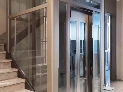 三层电梯曳引系统 别墅自建房 手拉