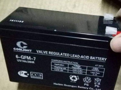 光宇蓄电池6-GFM-7 12V7AH铅酸免维