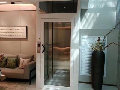 带有门锁联动装置家用六层电梯 使用